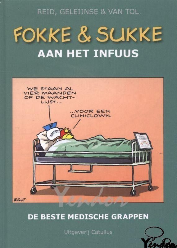 Fokke en Sukke aan het infuus