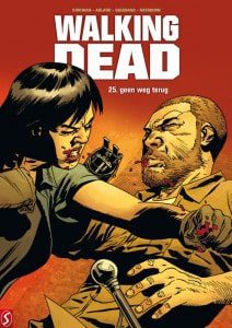 b. Walking dead - hardcovers 25