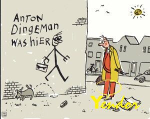 Anton Dingemans was hier