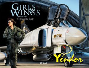 Artbook Thomas Du Caju , Girls and Wings