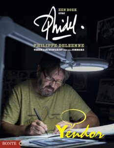 Een boek over Phidel , Philippe Delzenne tekenaar van Jommeke